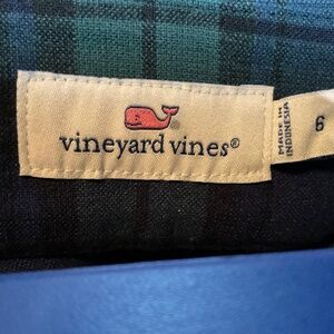 Vineyard vines blackwatch Plaid skirt size 6 NWOT